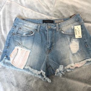 AEROPOSTALE HIGH WAISTED SHORTS